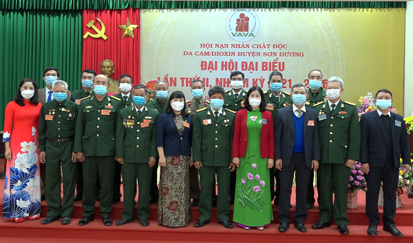 Đại hội Hội nạn nhân chất độc da cam/dioxin huyện Sơn Dương lần thứ II, nhiệm kỳ 2021-2026
