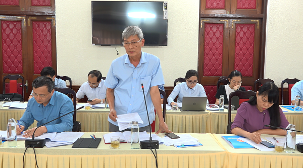 Thường trực Hội đồng nhân dân tỉnh giám sát tại huyện Sơn Dương
