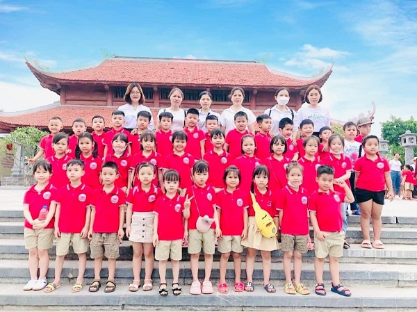 Trường Mầm non Hoa Sen tổ chức cho 120 học sinh về nguồn tại Khu di tích Quốc gia đặc biệt Tân Trào